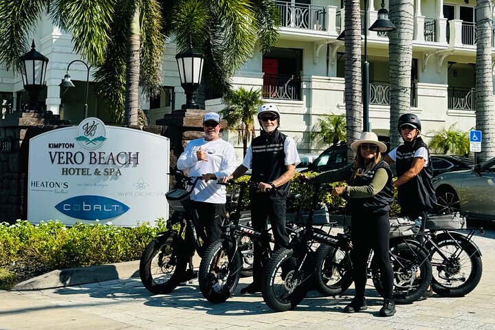 Fat Tire Electric Bike Tour in Vero Beach Florida