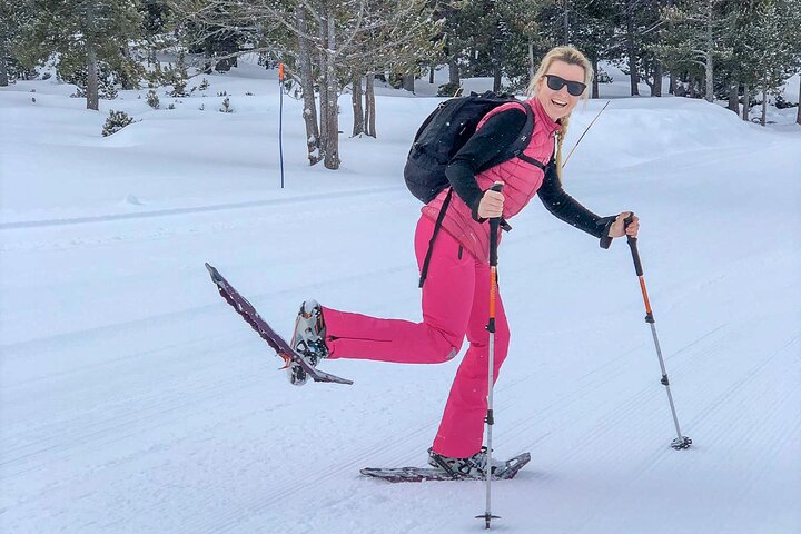 Snowshoes in Andorra from Barcelona