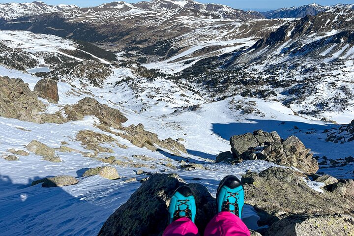 Snowshoes in Andorra from Barcelona