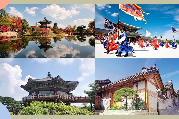 Seoul: Gyeongbok Palace, Hanok Village, and Gwangjang Tour