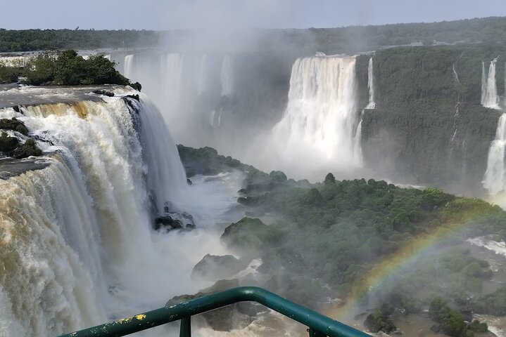 Small group Falls Both Sides - Argentina and Brazil