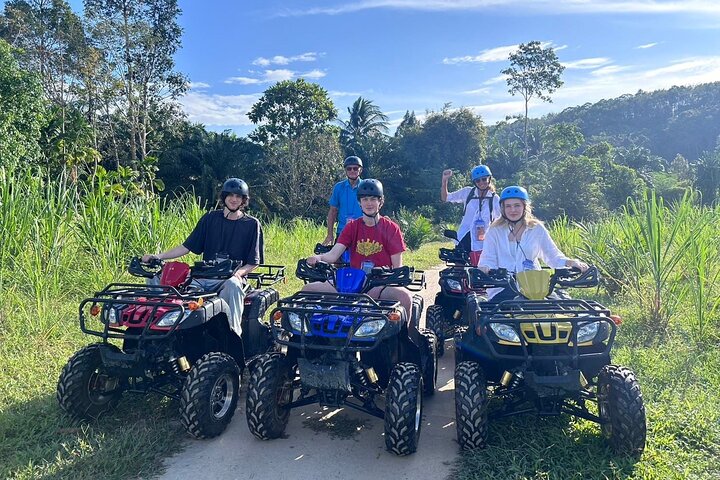 ATV Ride Through Mountain and Waterfall Trails in Khao Lak