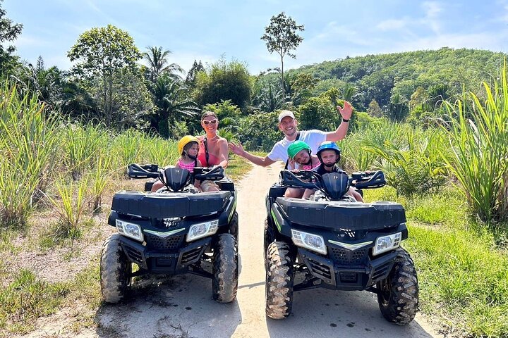 ATV Ride Through Mountain and Waterfall Trails in Khao Lak