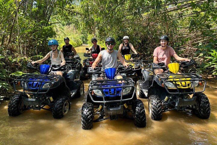 ATV Ride Through Mountain and Waterfall Trails in Khao Lak