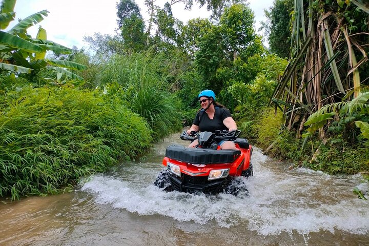 ATV Ride Through Mountain and Waterfall Trails in Khao Lak