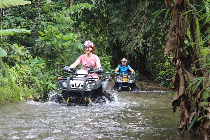 ATV Ride Through Mountain and Waterfall Trails in Khao Lak
