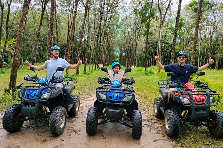 ATV Ride Through Mountain and Waterfall Trails in Khao Lak
