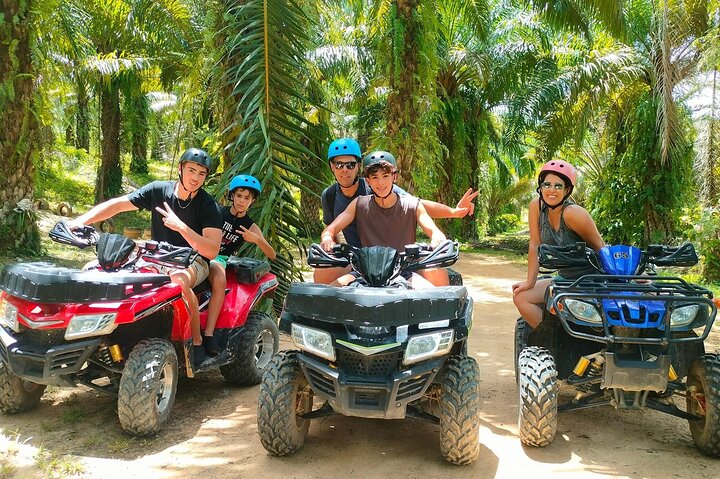 ATV Ride Through Mountain and Waterfall Trails in Khao Lak