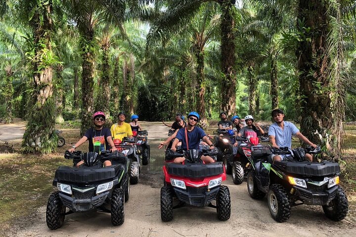 ATV Ride Through Mountain and Waterfall Trails in Khao Lak