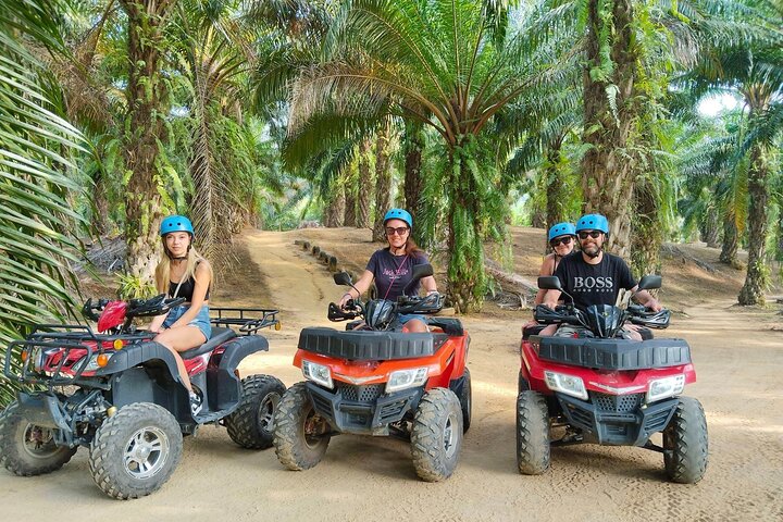 ATV Ride Through Mountain and Waterfall Trails in Khao Lak