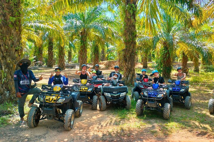 ATV Ride Through Mountain and Waterfall Trails in Khao Lak