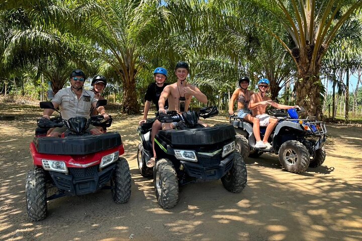 ATV Ride Through Mountain and Waterfall Trails in Khao Lak