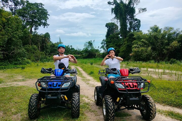 ATV Ride Through Mountain and Waterfall Trails in Khao Lak