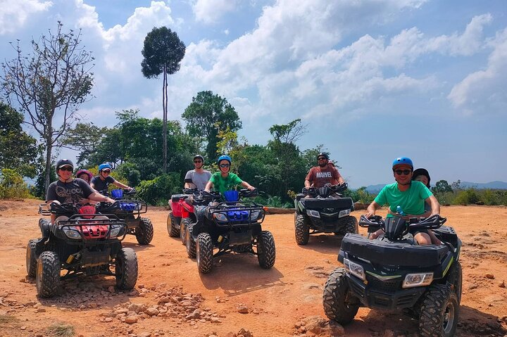 ATV Ride Through Mountain and Waterfall Trails in Khao Lak