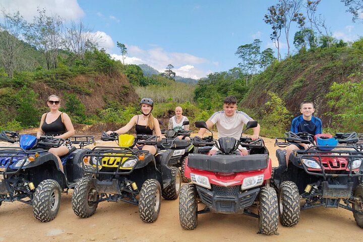 ATV Ride Through Mountain and Waterfall Trails in Khao Lak