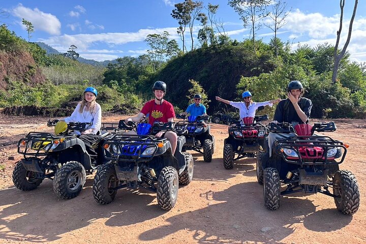 ATV Ride Through Mountain and Waterfall Trails in Khao Lak
