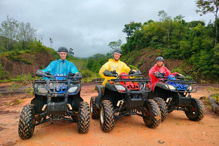 ATV Ride Through Mountain and Waterfall Trails in Khao Lak