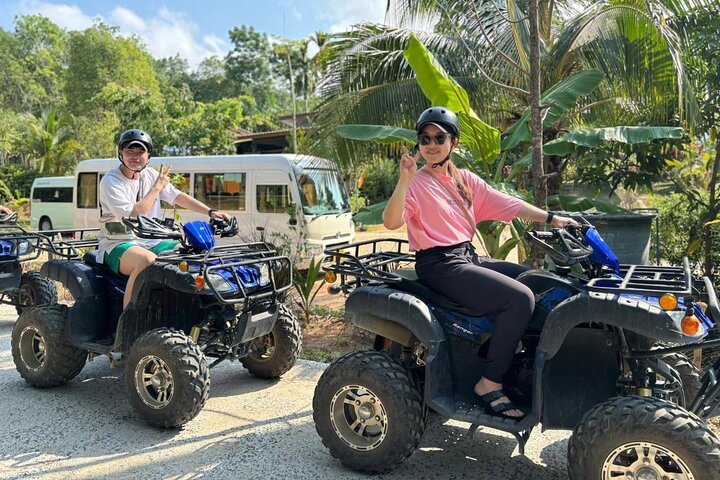 ATV Ride Through Mountain and Waterfall Trails in Khao Lak