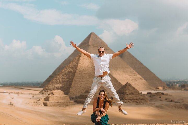 2 Hours Luxury Private Pyramids Photoshoot In Giza