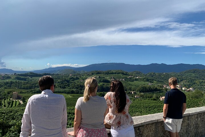 All inclusive Private Prosecco Hills Tour - 2 Wineries and Lunch.