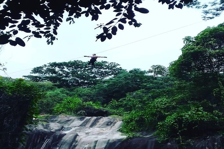 Mahe Island: Zip Lining and Marine Park Snorkeling Excursion
