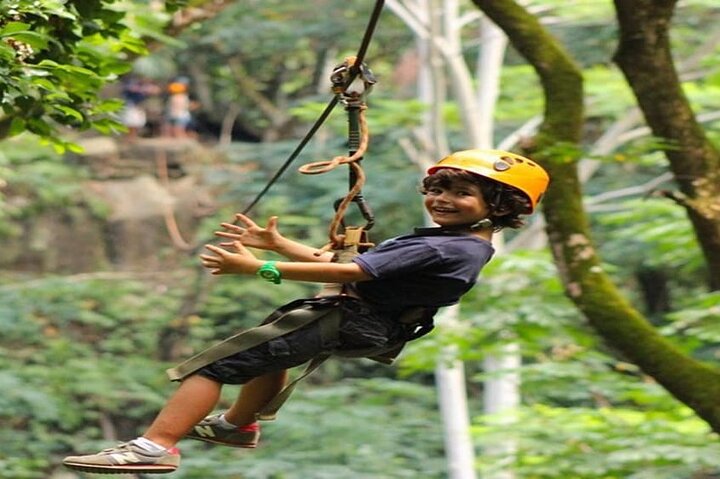 Mahe Island: Zip Lining and Marine Park Snorkeling Excursion