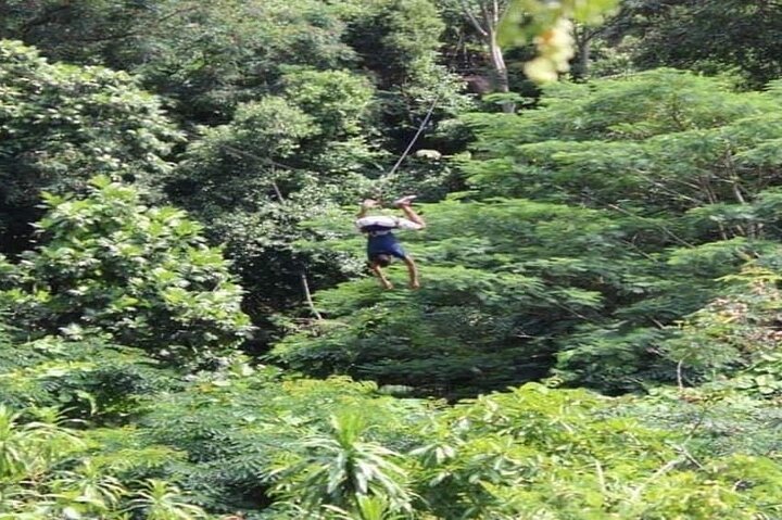 Mahe Island: Zip Lining and Marine Park Snorkeling Excursion
