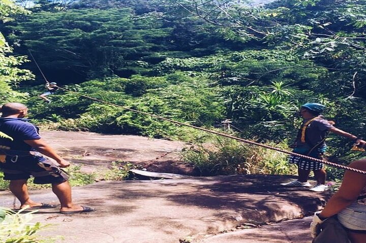 Mahe Island: Zip Lining and Marine Park Snorkeling Excursion