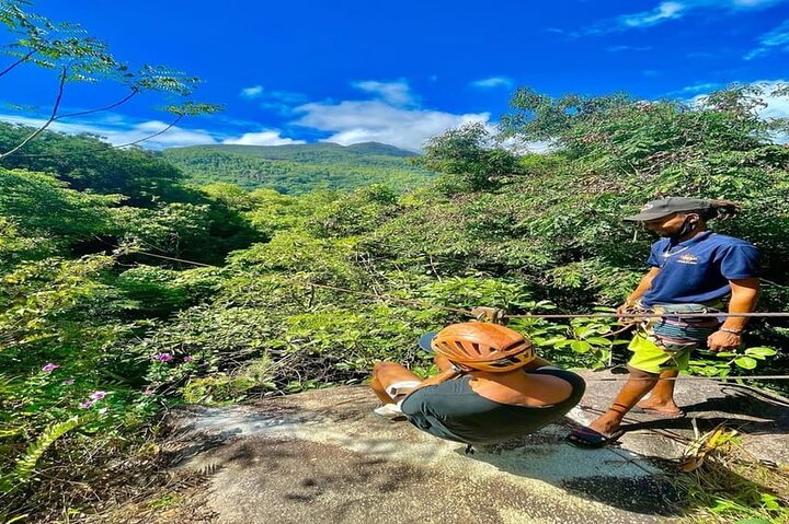 Mahe Island: Zip Lining and Marine Park Snorkeling Excursion