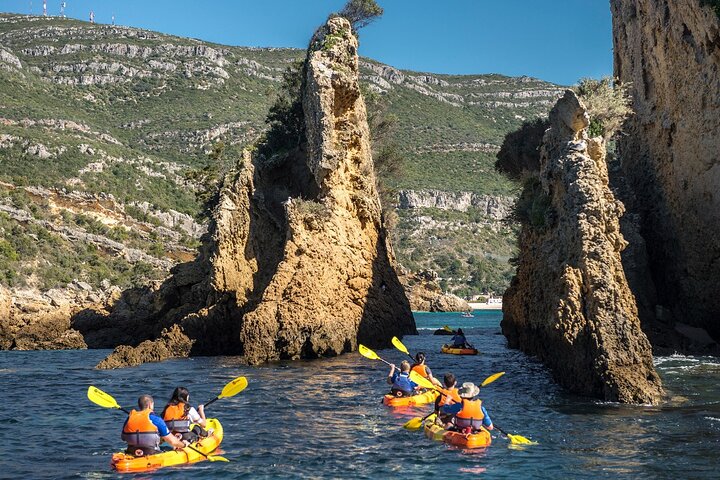 Kayak Marine Reserve, Arrábida Natural Park, Setúbal, near Lisbon