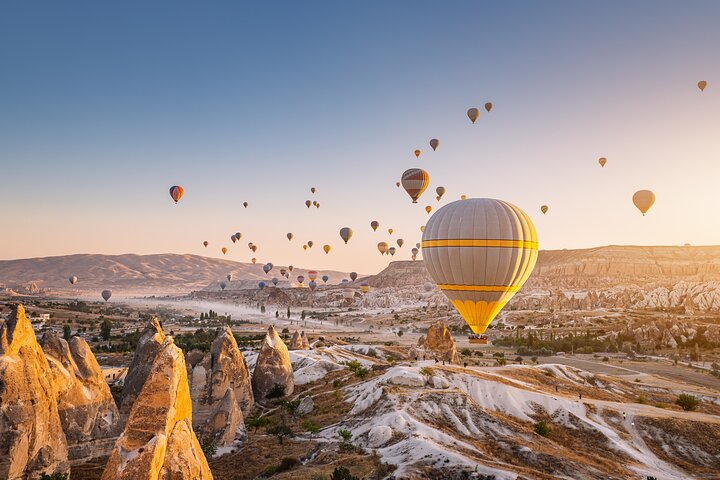 Hot Air Balloon Ride at Sunrise in Goreme, Cappadocia