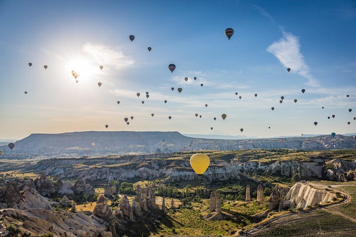 Hot Air Balloon Ride at Sunrise in Goreme, Cappadocia