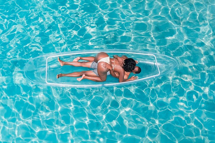 Curacao Clear Kayak Photoshoot + FREE Videoshoot,Cocktails,Shots!