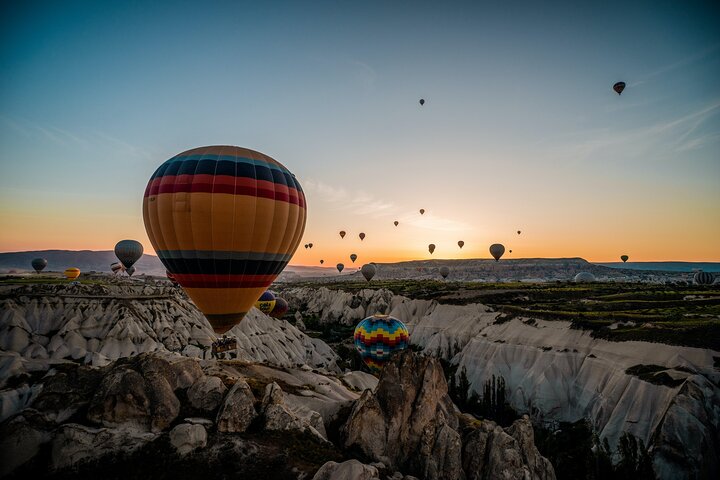 Hot Air Balloon Ride at Sunrise in Goreme, Cappadocia