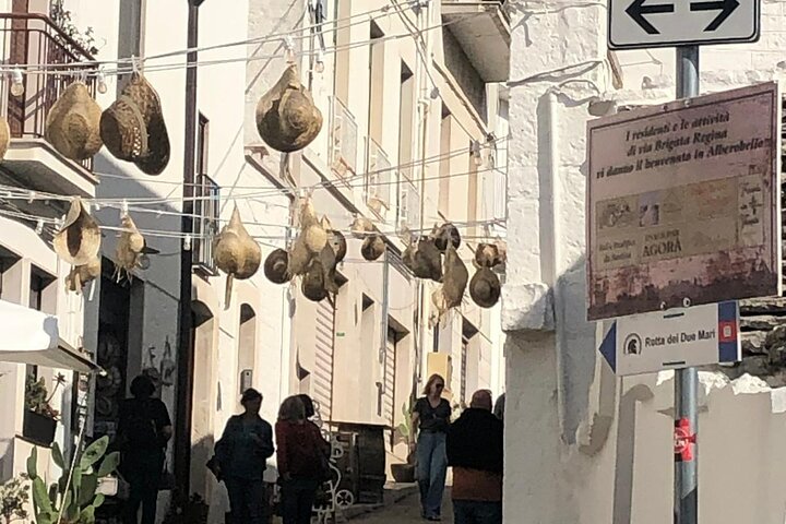 Locorotondo, Alberobello, Martina Franca departing from Taranto