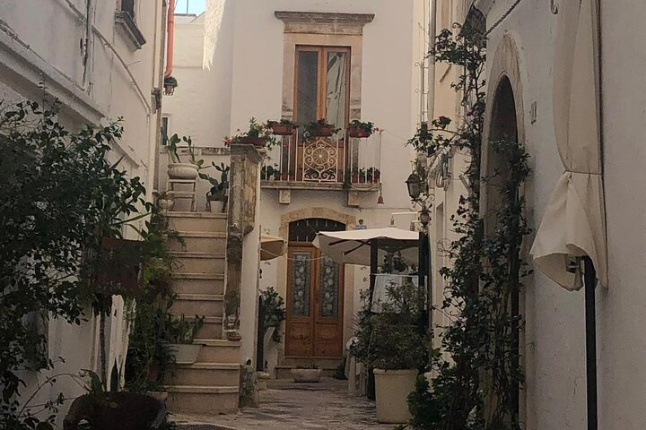 Locorotondo, Alberobello, Martina Franca departing from Taranto