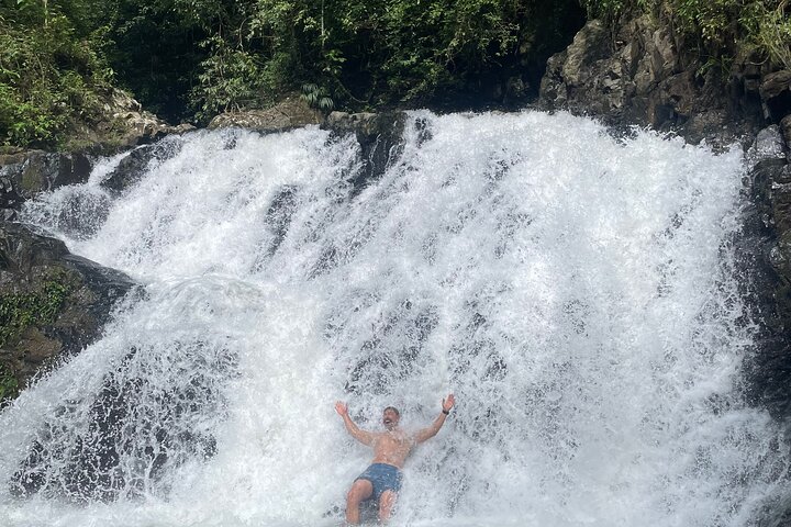 Panama City Visit an Indian town Embera and waterfall with lunch