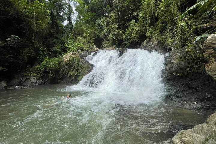 Panama City Visit an Indian town Embera and waterfall with lunch