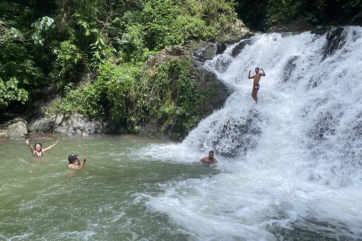 Panama City Visit an Indian town Embera and waterfall with lunch