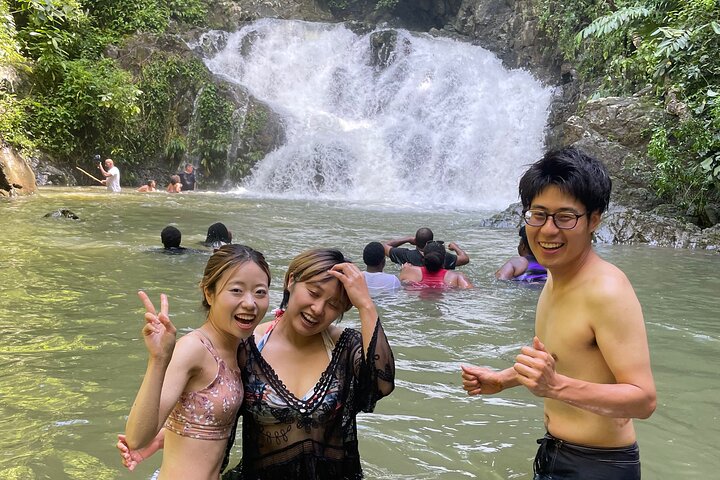 Panama City Visit an Indian town Embera and waterfall with lunch
