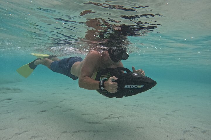 Eco Friendly Sea Scooter Turtle Tour in Rarotonga