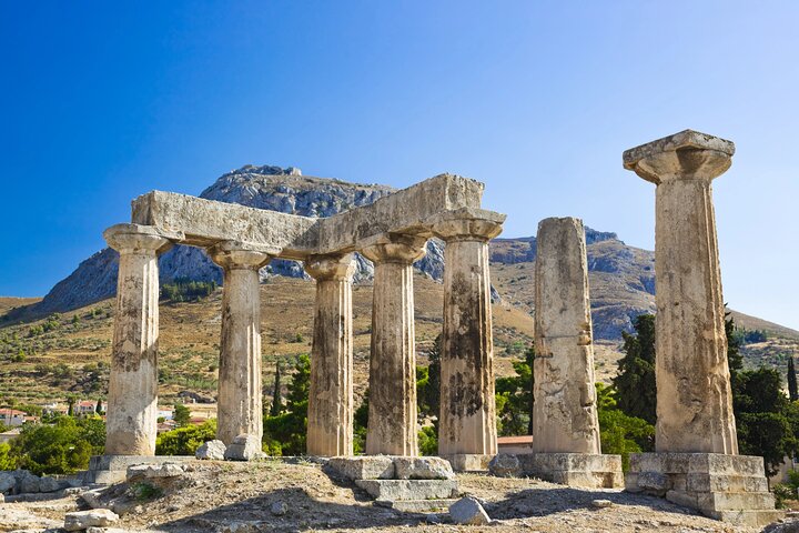 Mycenae Ancient Corinth Corinth Canal and Epidaurus from Nafplio