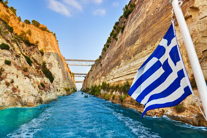 Mycenae Ancient Corinth Corinth Canal and Epidaurus from Nafplio