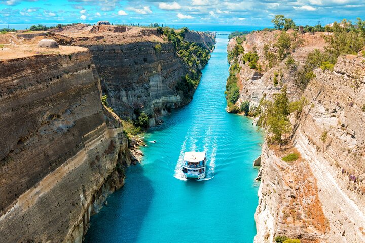 Mycenae Ancient Corinth Corinth Canal and Epidaurus from Nafplio