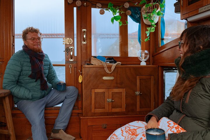 Wine and Dine on a Century Old Sausalito Yacht