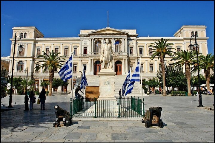 Half-Day Private Syros Tour: Hermoupolis & Ano Syros Villages