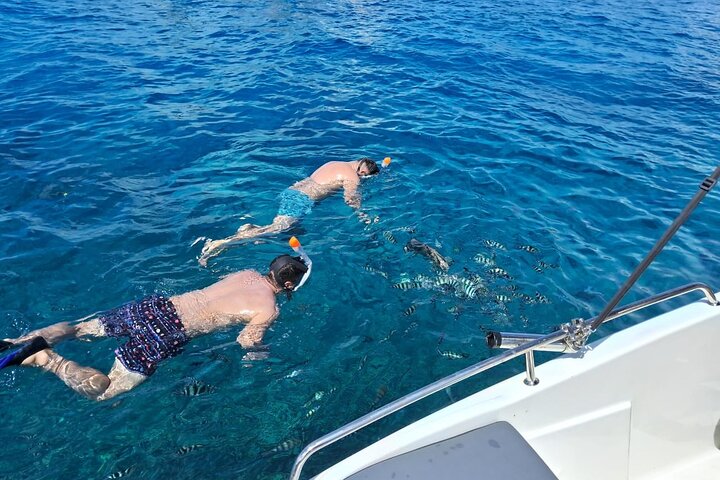 Half day Curieuse and St Pierre island Seychelles