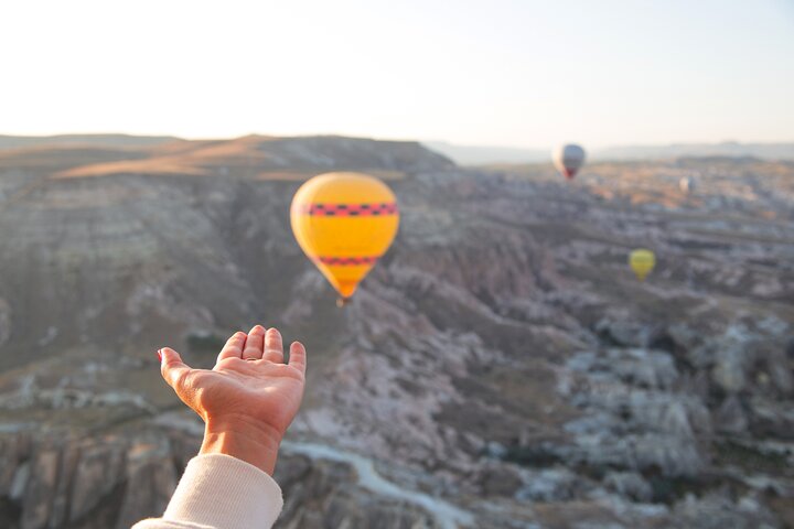 Hot Air Balloon Ride at Sunrise in Goreme, Cappadocia