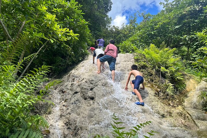 Sticky waterfall ATV and White water rafting Adventures