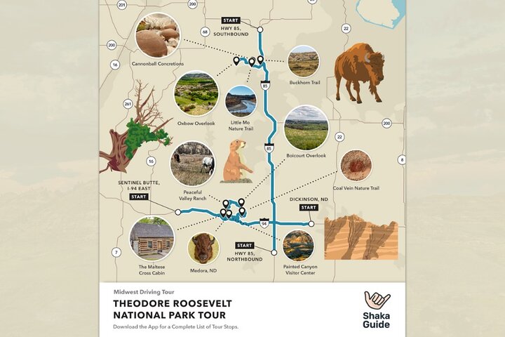 Theodore Roosevelt National Park Self-Guided Audio Tour